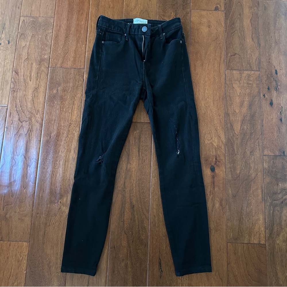 Parker Smith black stretchy denim size 24